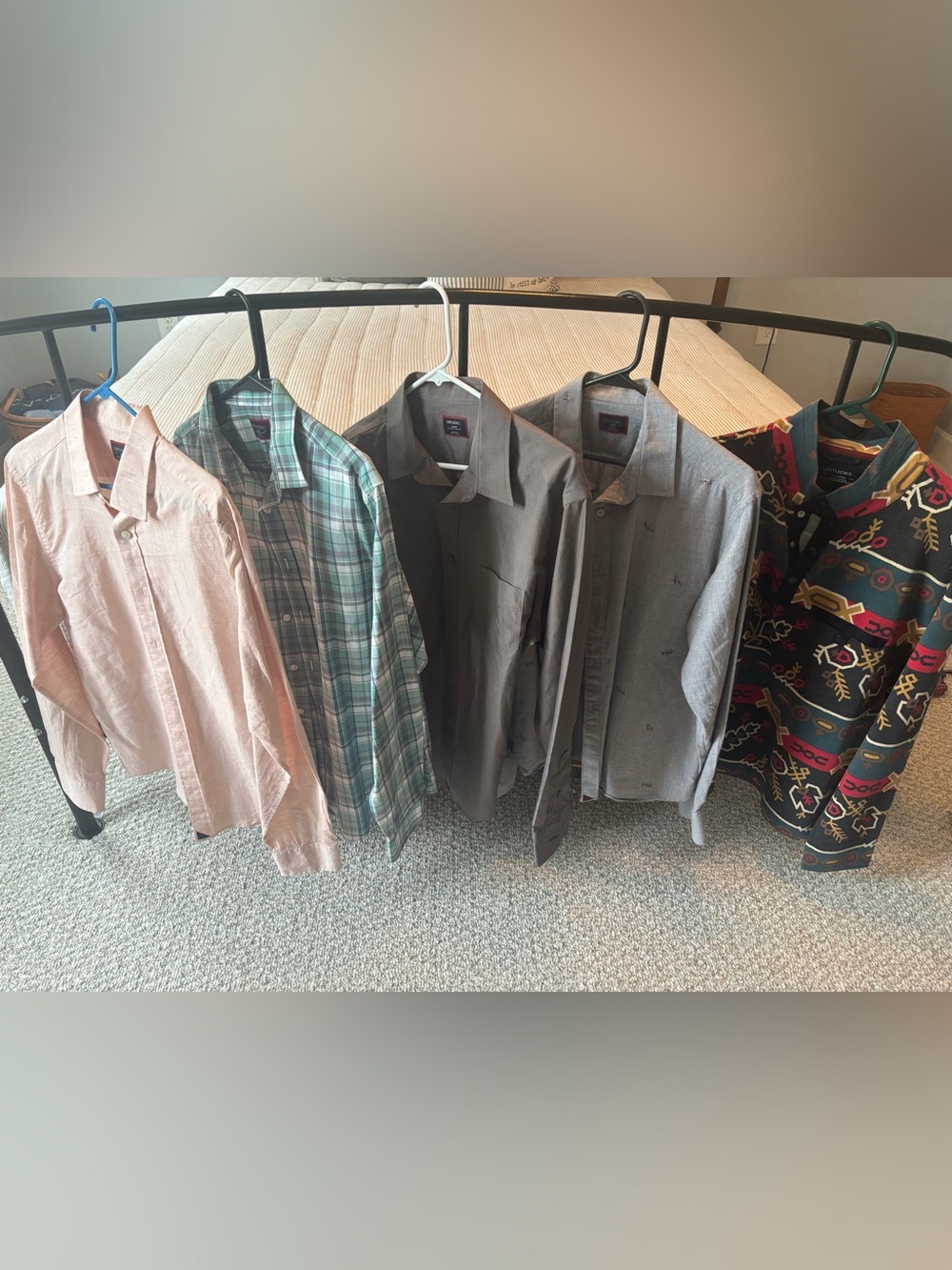 UNTUCKit Men's Button-Down Shirts - 5 total - reg 109 each see last 2 pics